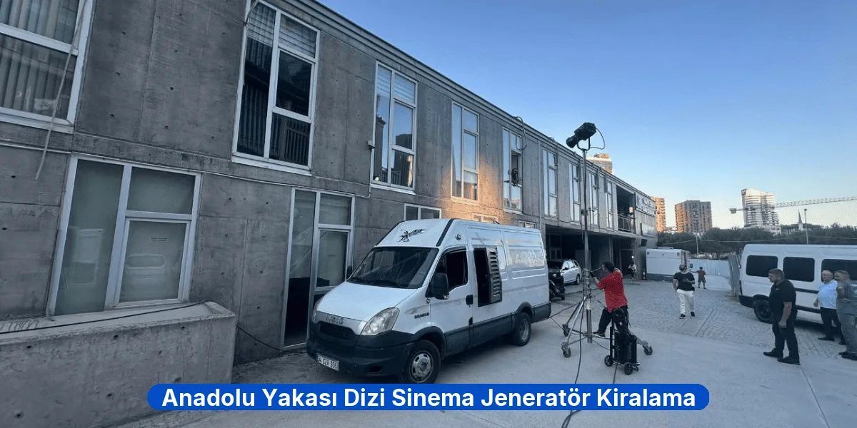 Anadolu Yakası Dizi Sinema Jeneratör Kiralama